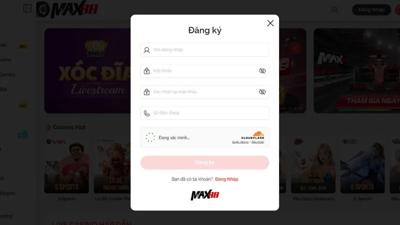 Cách nhận GIFTCODE xóc đĩa online MAX88