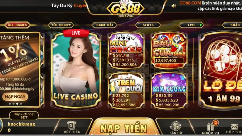 Những lưu ý khi săn và sử dụng GIFTCODE xóc đĩa online GO88